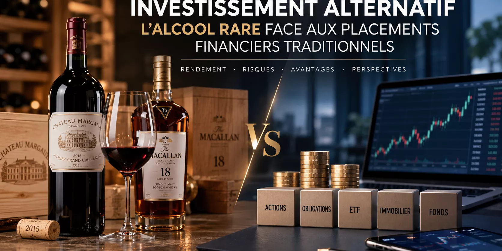 Investissement alternatif : l’alcool rare face aux placements financiers traditionnels