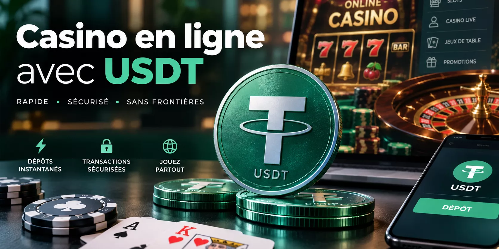 Top 10 des avantages du Casino en ligne USDT : la révolution crypto du jeu en ligne