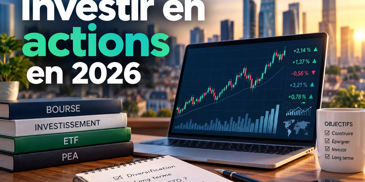 Investir en actions en 2026 : comment débuter en Bourse ?
