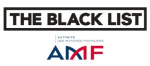 liste noire de l'AMF